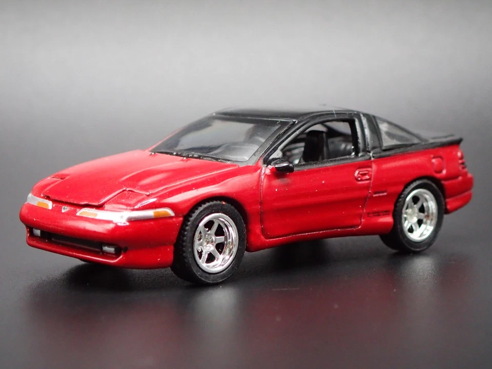 1990-1994 EAGLE TALON TSi rojo escala 1:64 diorama coleccionable coche modelo fundido a presión Foto 1 de 4