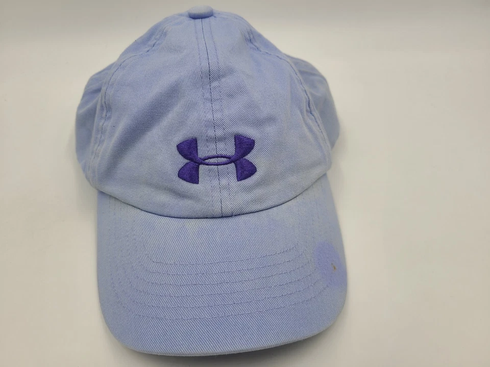 Gorra ajustable con tirantes Under Armour para jóvenes púrpura Foto 1 de 4