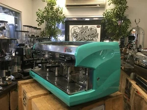WEGA POLARIS 3 GROUP HIGH CUP AQUA ESPRESSO COFFEE MACHINE RESTAURANT CAFE LATTE - Picture 1 of 12