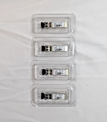 Lote de 4 Transceptores Intel AFBR-709DMZ-IN3 10GB BASE-SR MMF 850nm SFP+ Foto 1 de 3