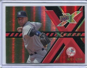 2005 Upper Deck X Ponential Card Derek Jeter New York Yankees Near Mint # X-DJ - Picture 1 of 1