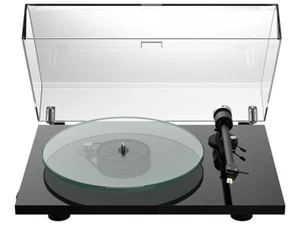 PRO-JECT T2 SUPER PHONO BLACK HIGH GLOSS NUOVO - Foto 1 di 1