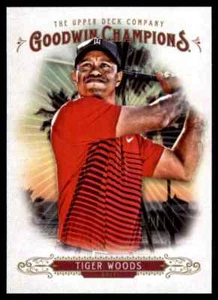 2018 UD GOODWIN CHAMPIONS TIGER WOODS #20 - Bild 1 von 2