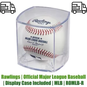 Rawlings | Official Major League Baseball | Display Case Included | MLB | ROMLB- - Picture 1 of 4