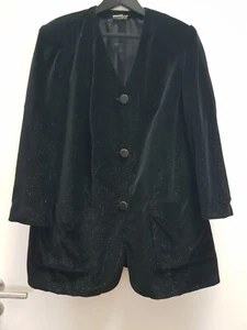 Festlicher Ulla Popken Stretch Blazer /Sakko/Jacke+Glitzer+Elastan in 50 - Bild 1 von 9