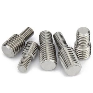 Doppelend Stecker Gewinde Bolzen Schraube Reduzierstück Fitting Adapter M3 M4 M5 M6 M8 M10 M12 - Bild 1 von 3