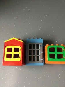 Lego Duplo Ventanas y puertas x 3 - Imagen 1 de 2