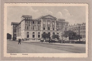 Tarjeta postal Bremen - Vista del museo - 1913 - blanco y negro - Imagen 1 de 2