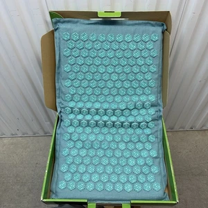 Estera de masaje Pranamat Eco GRANDE flor de loto azul acupuntura NUEVA EN CAJA $200 ⭐️ - Imagen 1 de 9