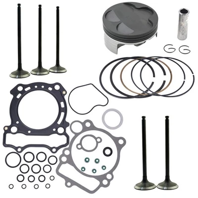 For Yamaha YZ250F WR250F 2001-2013 Piston Valves Gasket Top End Rebuild Kit 77mm - Image 1 of 4