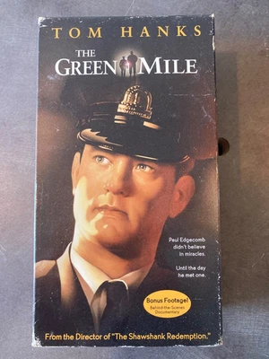 THE GREEN MILE (VHS,1999,2-TAPE SET) SLIP SLEEVE TOM HANKS Foto 1 de 3