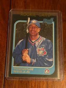 Vernon Wells 1997 1st Bowman Rookie Rc Card #424 Blue Jays - Bild 1 von 2