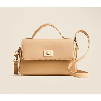 $178 Nuevo Bolso J Crew Cuero Edie Asa Superior - Marrón Miel  Foto 1 de 4