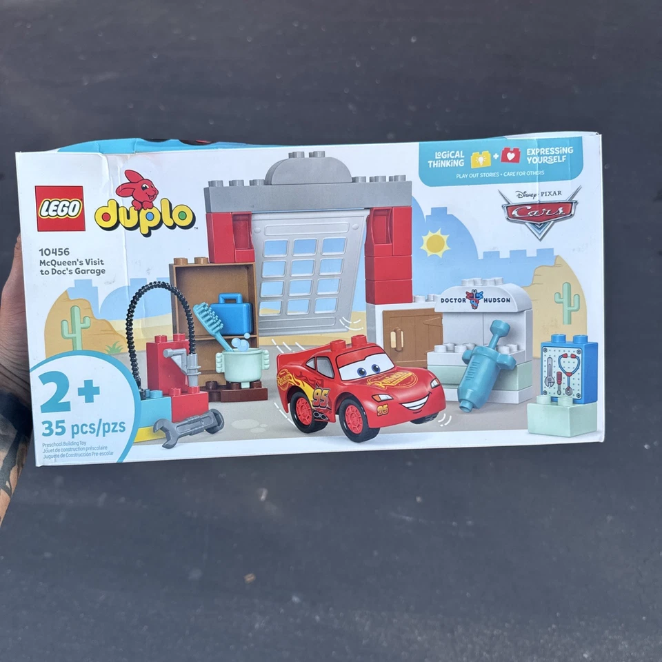 LEGO DUPLO Disney and Pixar Cars McQueen's Visit to Doc's Garage Building Set... - Image 1 of 1