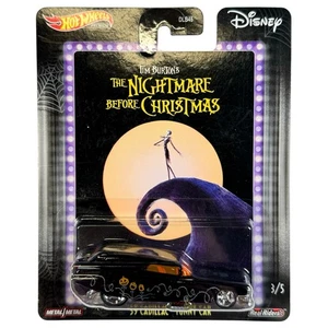 Hot Wheels Premium Disney Nightmare Cadillac Funny Car 1:64 Combine Ship $1 Each - Picture 1 of 2