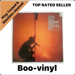 U2 ~ Live Under A Blood Red Sky ~ Vinyl Lp Record Mini-Album EX / VG+ Con - Imagen 1 de 6