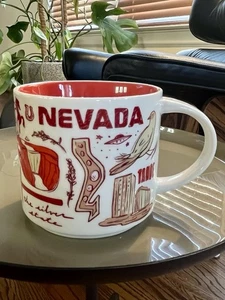 Nevada Starbucks Been There Series Across The Globe 14 Oz Ceramic Coffee Mug - Picture 1 of 7