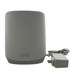 NETGEAR Orbi RBS760 Tri-Band WiFi 6 Mesh Add-On Satellite W Power Cord - Picture 1 of 5