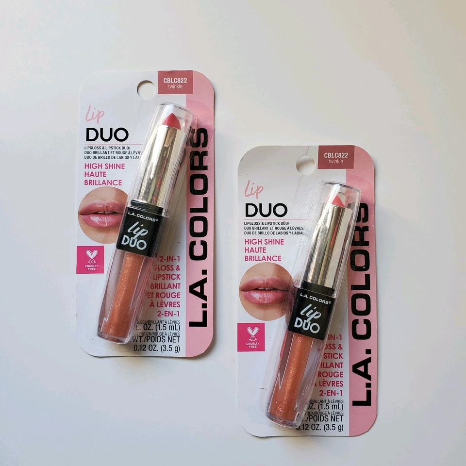 La Colors Lipgloss and Lipstick Duo Blc822 Twinkle