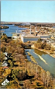 Aerial View of Blandin Paper Company, Grand Rapids, Minnesota Postcard - Picture 1 of 2