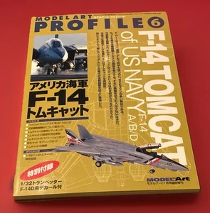 F-14 Tomcat A/B/D Of US Navy Model Art Profile w/1/32 F-14D Decal For Trumpeter - Picture 1 of 5
