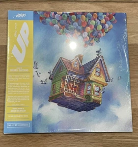 Disney Pixar UP - Original Motion Picture Soundtrack 2XLP Vinyl Mondo Splatter - Picture 1 of 2