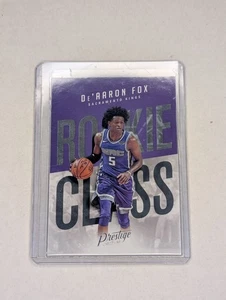 2017-18 Panini Prestige De'Aaron Fox Rookie Class - Foto 1 di 2