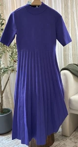 Ann Taylor Petites Size Small New With Tags Blue Mid Length Dress - Picture 1 of 10