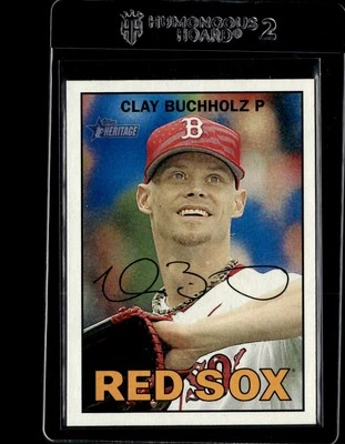 2016 Topps Heritage #414 Clay Buchholz - Image 1 of 2