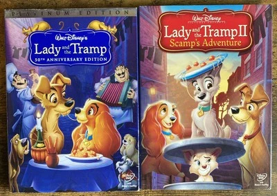 Lady and the Tramp 50th Anniversary Platinum Edition DVD With Slipcover 2006 - Image 1 of 4
