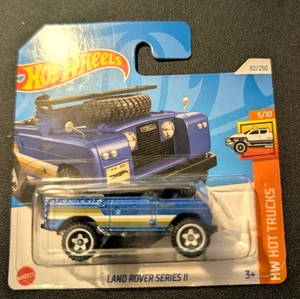 Hot Wheels 2024 Land Rover serie ll #92/250 blu nuovo hw hot truck - Foto 1 di 6