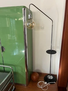 Chrom Stehlampe aus 30er Jahren - Bild 1 von 7
