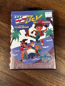 DJ Boy Sega Genesis Complete CIB Authentic with Hangtag Nice! w/receipt - Picture 1 of 12