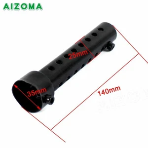 Silenciador de escape extraíble universal para motocicleta DB 35 MM negro - Imagen 1 de 12