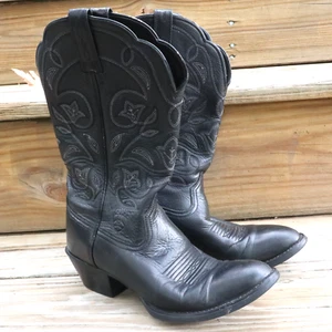 ARIAT stivali donna costal cowgirl heritage country western taglia 6B neri - Foto 1 di 12