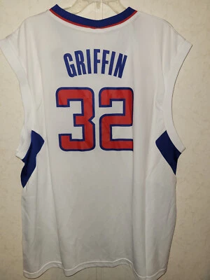 Adidas NBA Jersey Los Angeles Clippers Blake Griffin White size Men's 2XL - Image 1 of 3