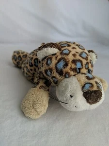 NICI CHEETAH LEOPARD Plush Stuffed Animal 8" Beige Blue Spot Germany Toy - Picture 1 of 9