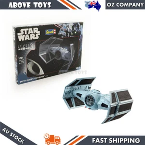 Revell 1:121 Scale Star Wars Darth Vader's TIE Fighter Plastic Toy Model Set - Picture 1 of 4
