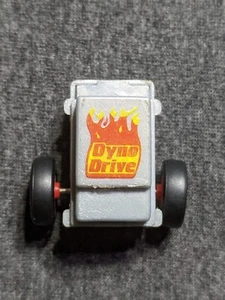 Vintage MC TOY Motorized DYNABOT Pull Back & Go DYNO DRIVE Gray w/ Red WORKS - Picture 1 of 4