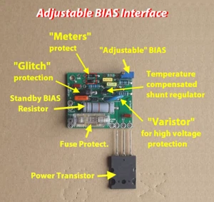 BIAS universel pour triodes 3CX800, 3CX1500, GI7B, GS31/35B, GI46B et autres - Photo 1/11