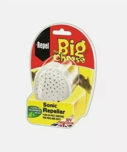 THE BIG CHEESE ADVANCED / SONIC REPELLERS POWERFUL ULTRASOUND PLUG IN MICE & RAT - Picture 1 of 2