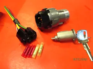 FORD F100, F250-F350 MUSTANG-COUGAR-LINCOLN 1968-70 ENCENDIDO-INTERRUPTOR-LLAVE-ARNÉS - Imagen 1 de 4
