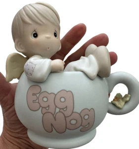 Vintage 1994 Precious Moments Figur "Dropping in for the Holidays", 531952 - Bild 1 von 7