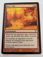 MTG Magic The Gathering - War's Toll - Dissension - LP