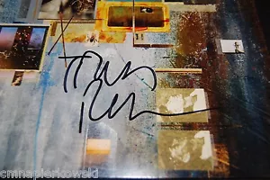 Vinilo autografiado NIN Trent Reznor marcas de vacilación LP WOW en persona - Imagen 1 de 3