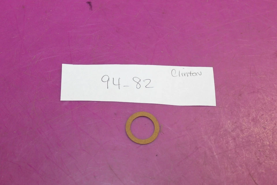NOS Clinton Gasket. Part 94-82. Old # 5097. Acquired from a closed dealership. - Image 1 of 1