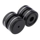 4 Pieces 40x15mm Aluminum Speaker Foot Pad Amp Base Stand