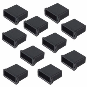 10 Stück USB Stecker Anti-Staub Stecker Stopfen Kappe Abdeckung Schutz Deckel - Photo 1/3