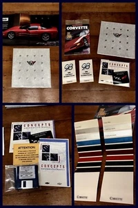 Vintage Corvette Brochure Catalog Poster Magazine GM Dealership 1997, 1998 - Picture 1 of 9