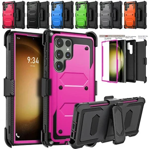 Funda protectora resistente ultra a prueba de golpes para Samsung Galaxy S23/FE/S22+/S23 + clip para cinturón - Imagen 1 de 101